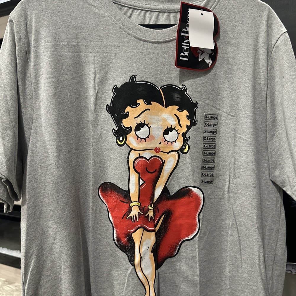 Betty Boop t shirt adult size X-LARGE NWT